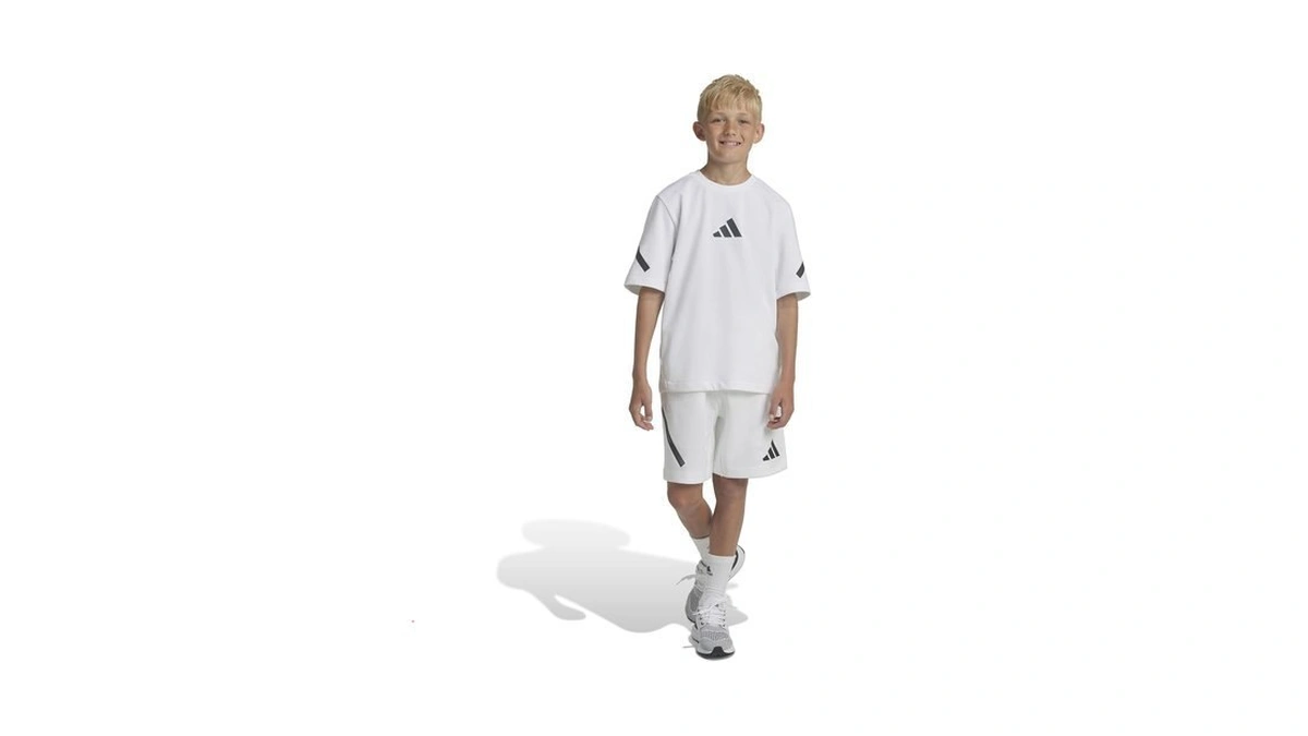 Adidas Unisex-kid's Z.n.e. Shorts, White/black, X-large