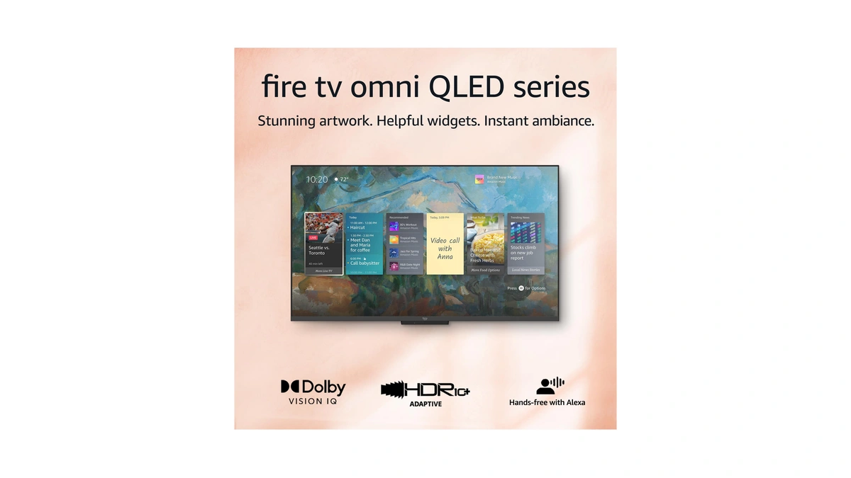 Amazon Fire Tv 50" Omni Qled Series 4k Uhd Smart