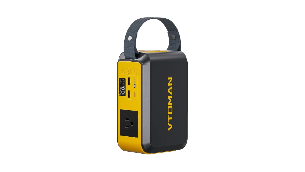 Vtoman Jump 100 Portable Power Station 88.8wh Lifepo4 Solar Power