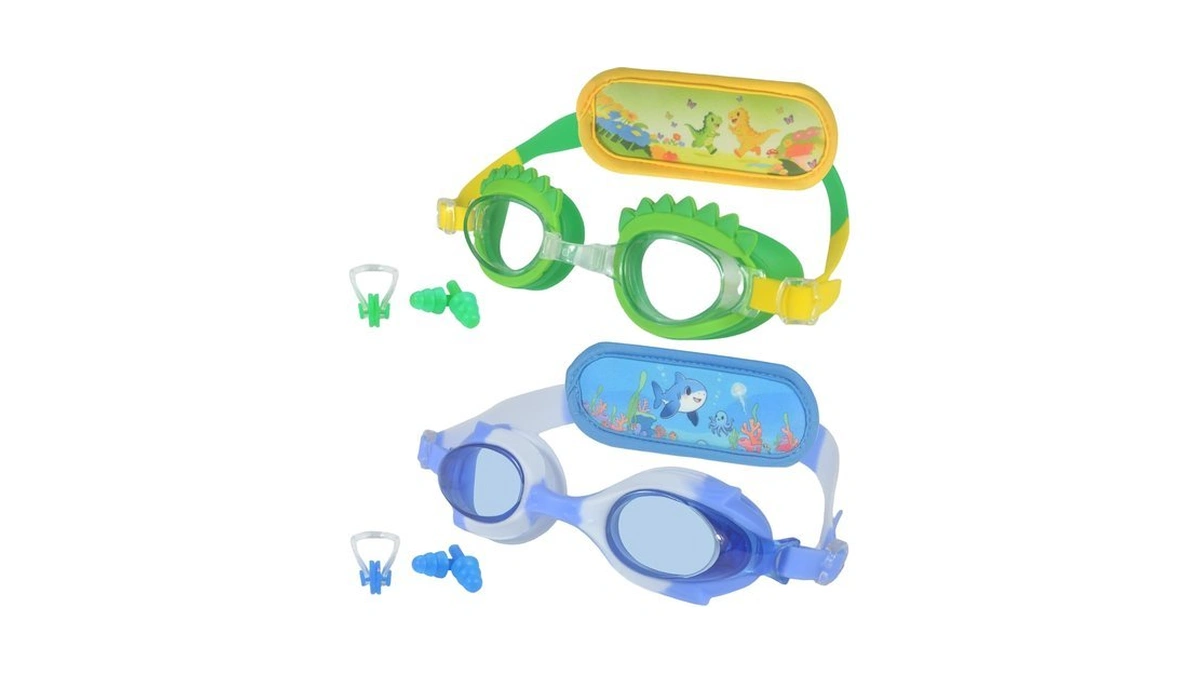Yononic 2pack Kids Swim Goggles For 3-10, Toddler Goggle With