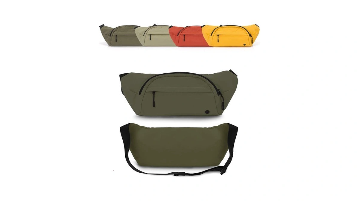 Purevave Fanny Pack Women Crossbody Sling Bag Water Resistant Dark