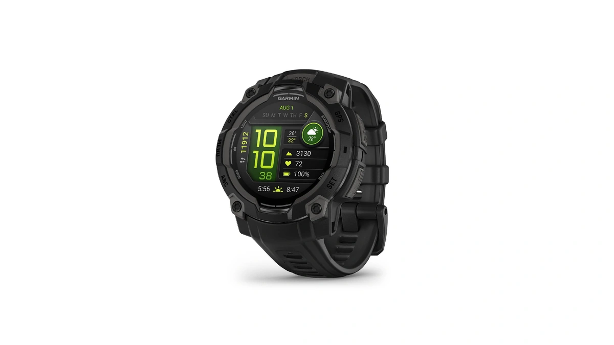 Garmin Instinct® 3 Amoled, Rugged Gps Smartwatch, 45mm, Black