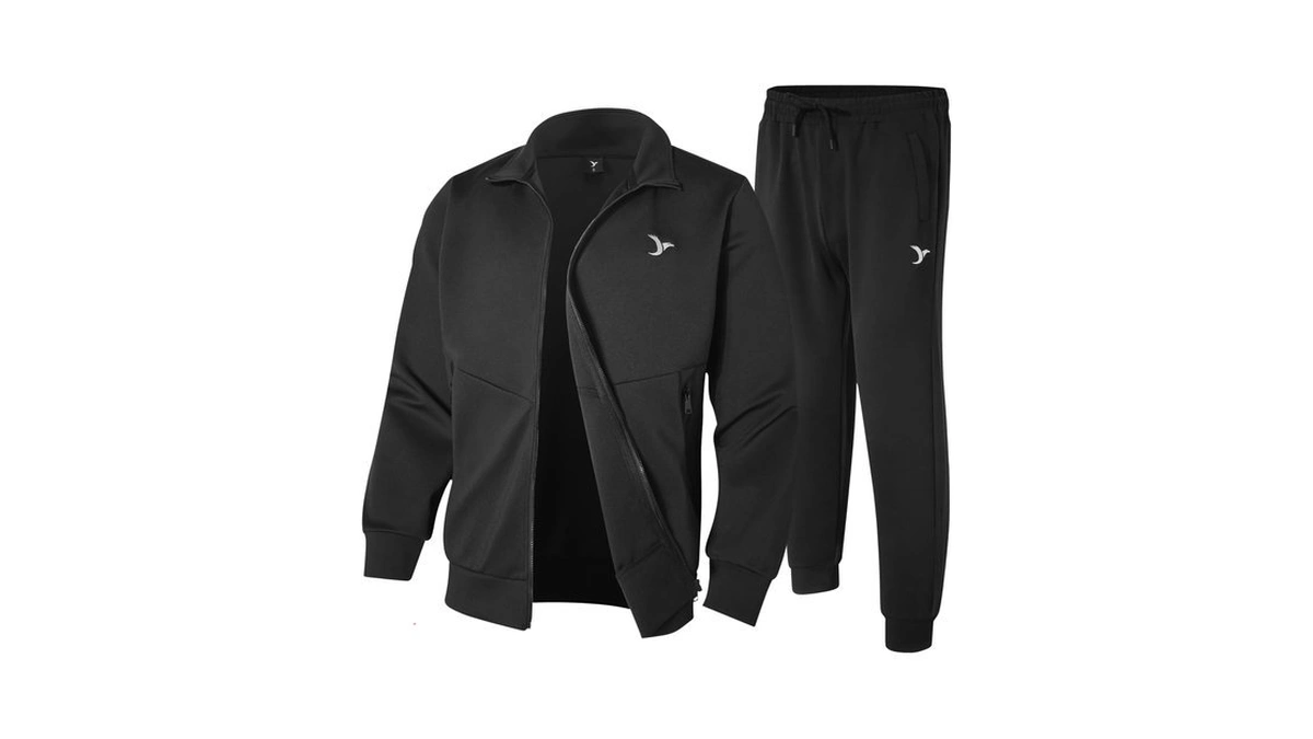 Brimisal Men's Tracksuits 2 Piece Set Long Sleeve Athletic Zip