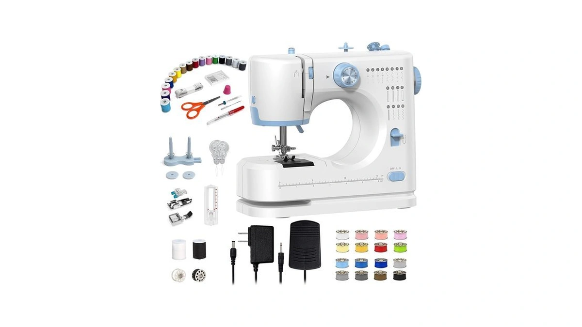 Vaspow Portable Sewing Machine For Beginners & Home Mending, 16