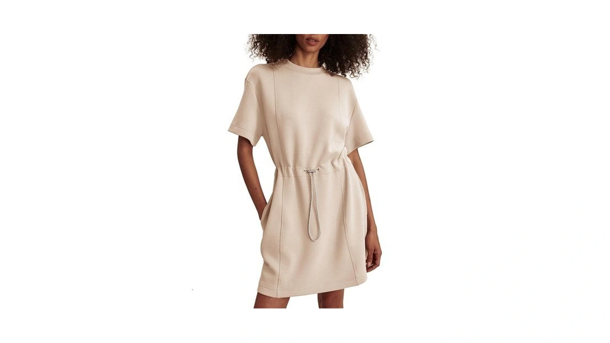 Cocomarts Dresses For Women Summer Short Sleeve Crew Neck Sweatshirt