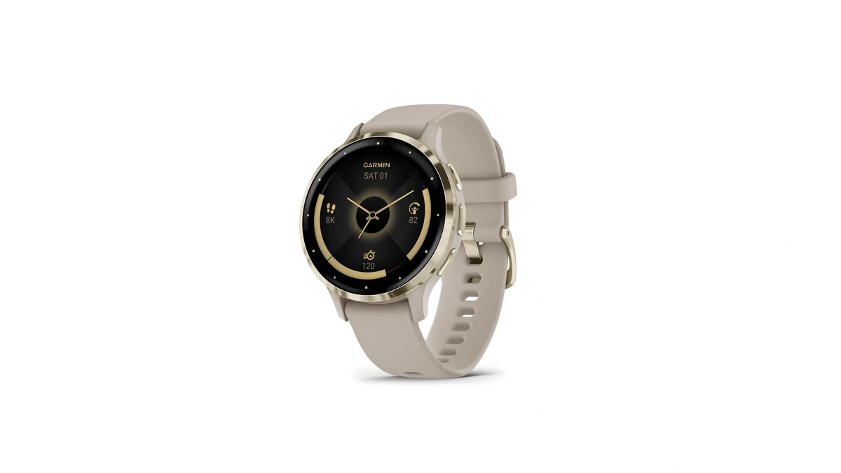 Garmin Venu® 3s, Premium Fitness Smartwatch, 41mm, French Gray