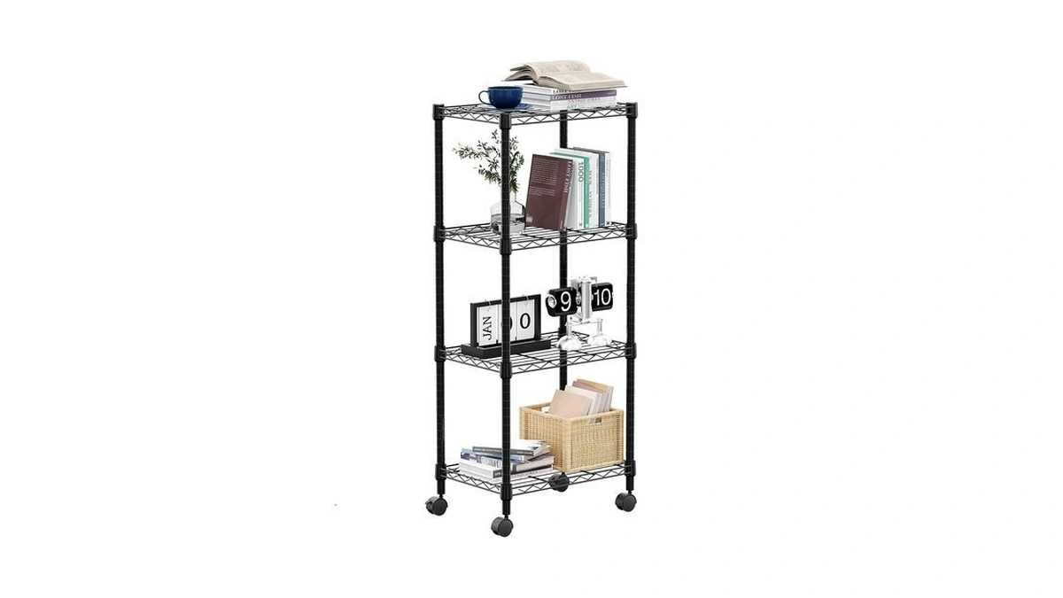 M Mzg 4-shelf Adjustable Heavy Duty Steel Wire Rack, Adjustable