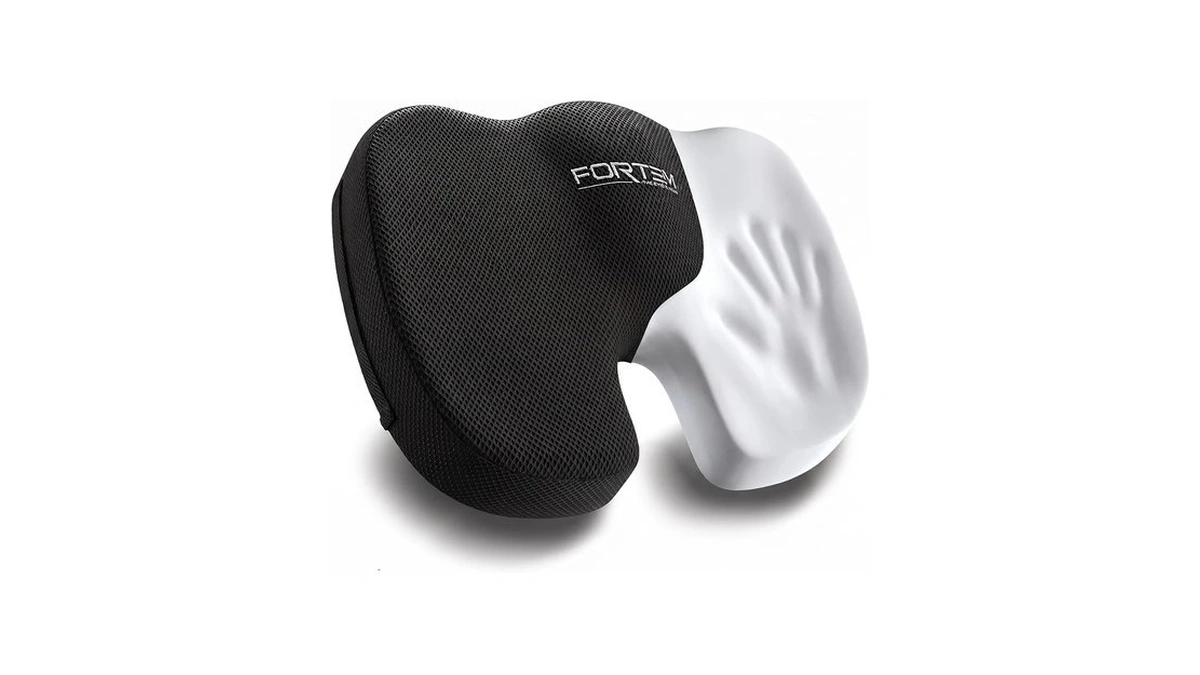 Fortem Seat Cushion, Office Chair Cushion For Tailbone Sciatica Pain