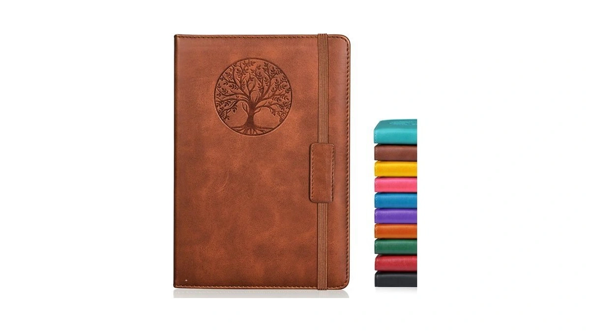Amazon : Biuwory Leather Journal Notebook,256 Thi