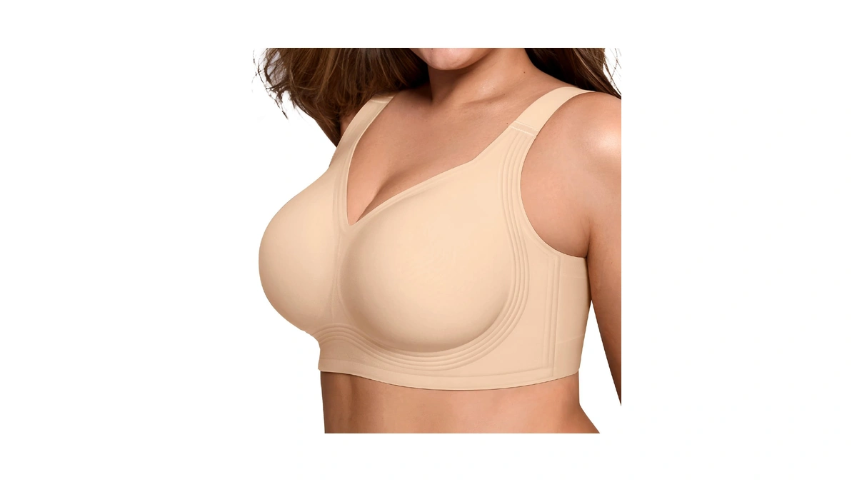 Letsjoli Jelly Bras For Women No Underwire Plus Size Push