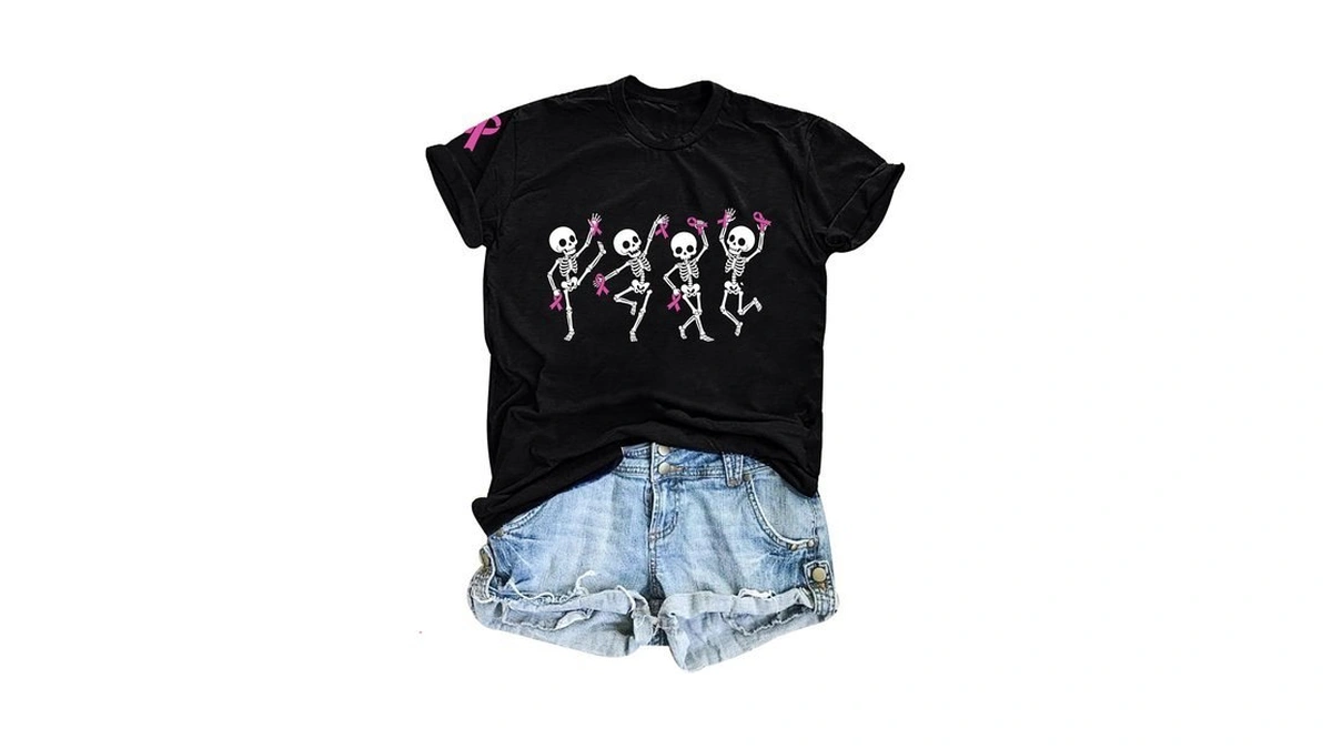 Tewmeu Breast Cancer Shirts For Women In October We Wear