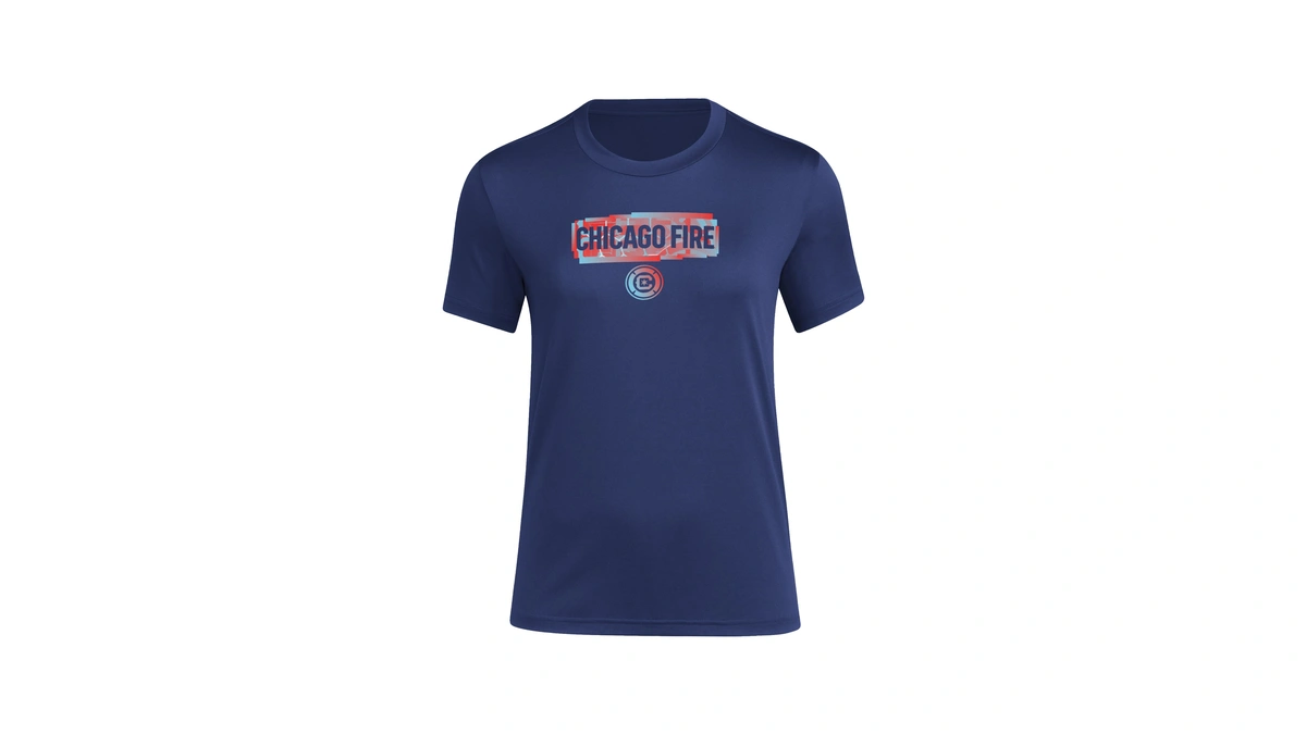 Adidas Women's Chicago Fire Local Pop Short Sleeve Pre-game T-shirt,