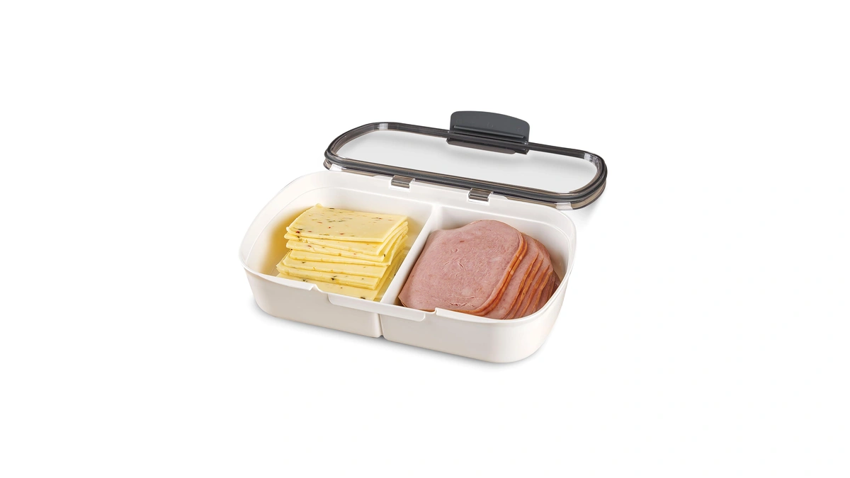 Prokeeper Split Deli Food Storage Container With Air-tight Silicone Seal