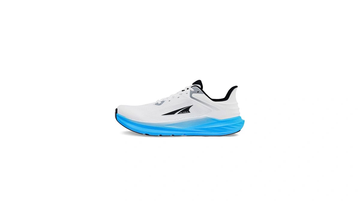 Altra Men's Torin 8 Road Running Shoe, White/blue, 10