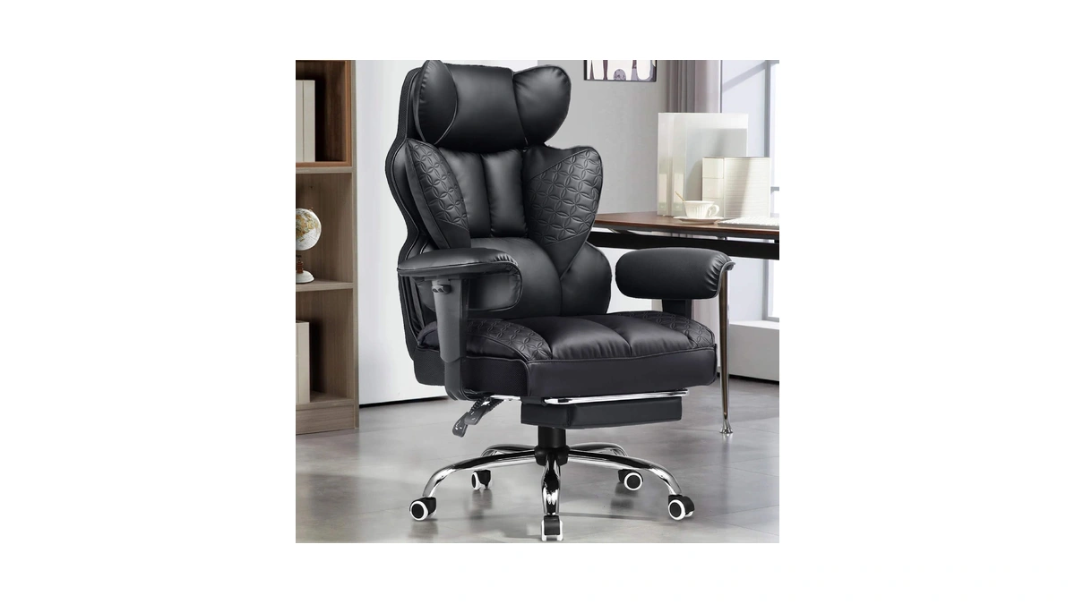 Gtplayer Big And Tall Gaming Chair 400lbs Heavy Duty Office