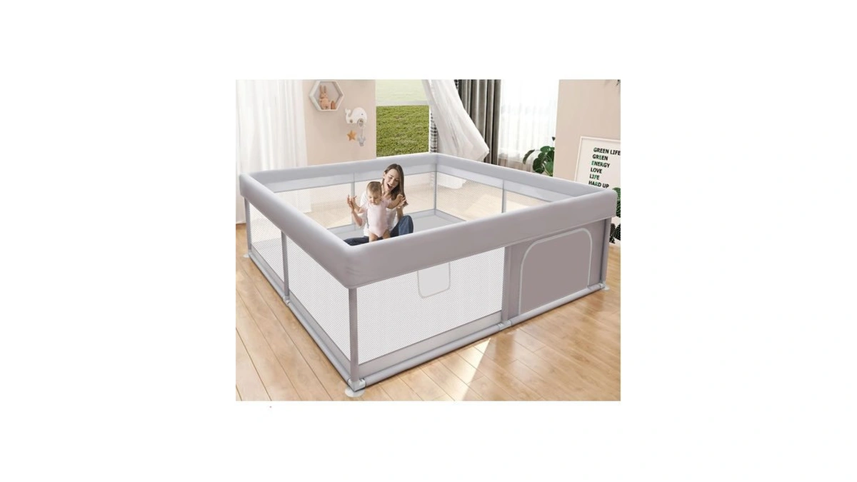 Hiaksedt Baby Playpen 50x50 Inch, Play Pens For Babies And