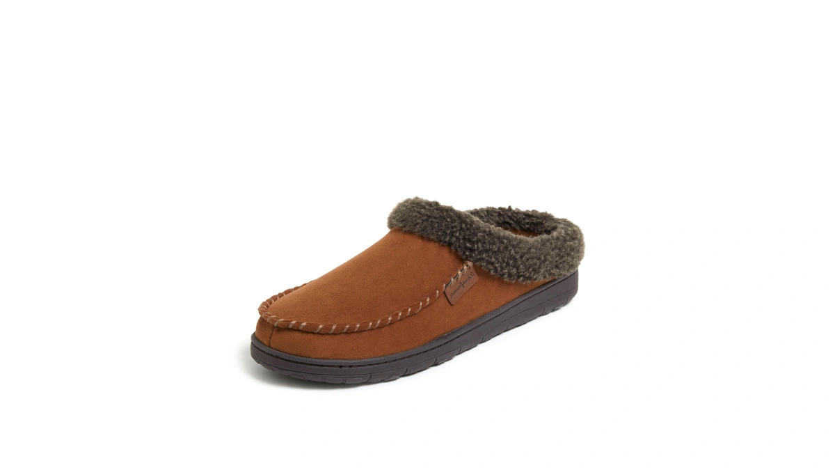 Dearfoams Men's Indoor/outdoor Breathable Memory Foam Clog Offered In Wide