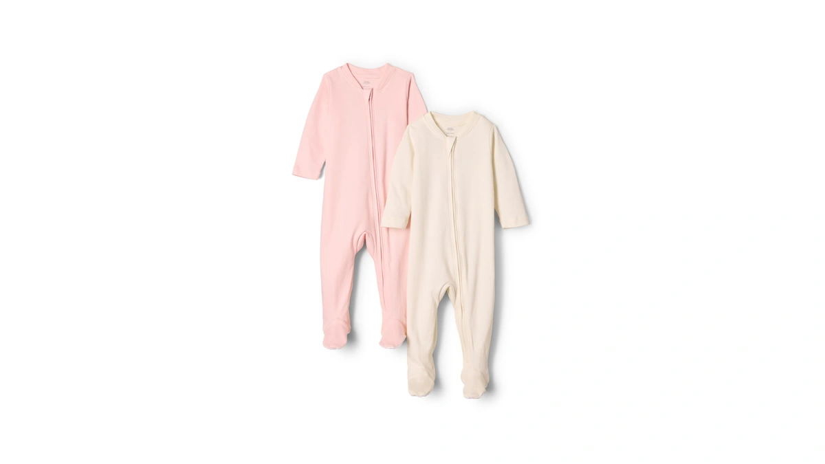 Amazon Essentials X Sofia Grainge Unisex Babies' Cotton Footed Sleep