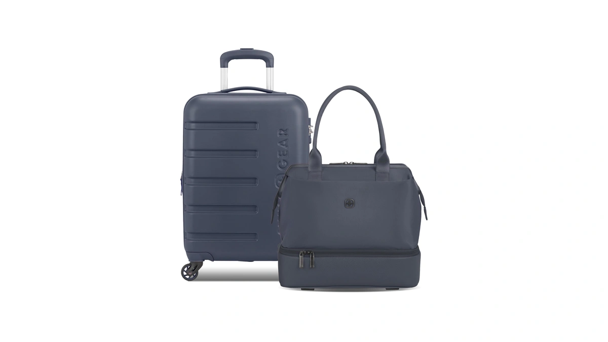 Swissgear Signature Hardside Expandable Carry-on Spinner & Mini Weekender Tote