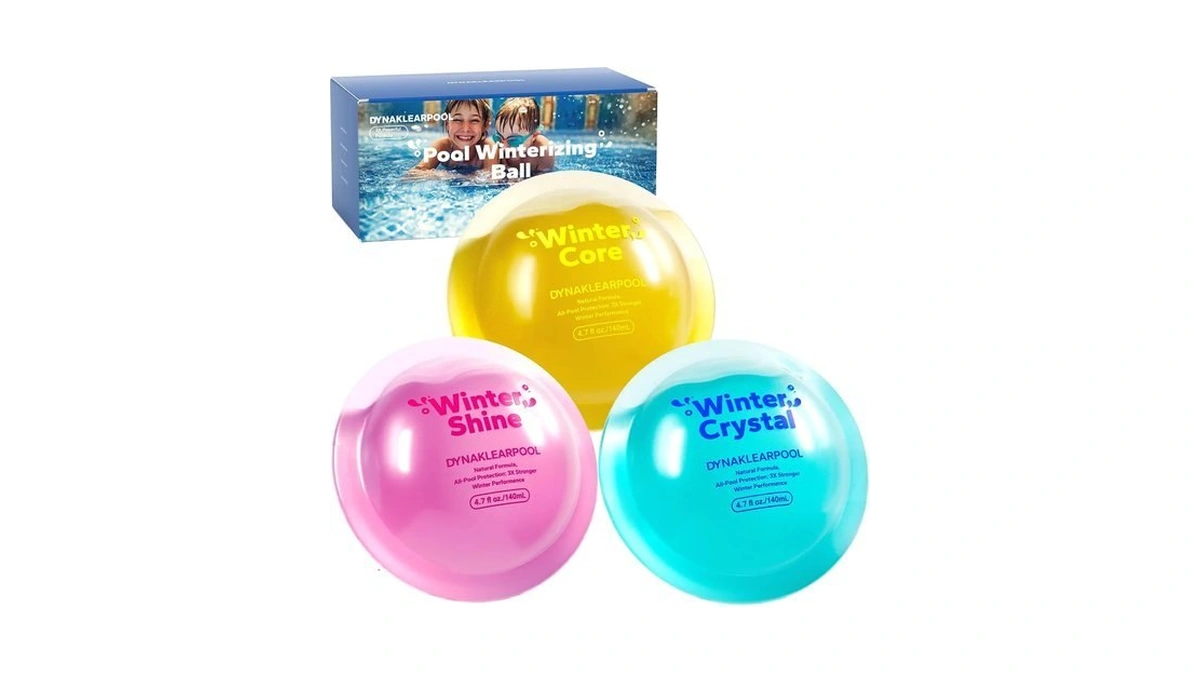 Dynaklearpool 3-in-1 Pool Winterizing Kit β Pre-measured Winter Closing Balls