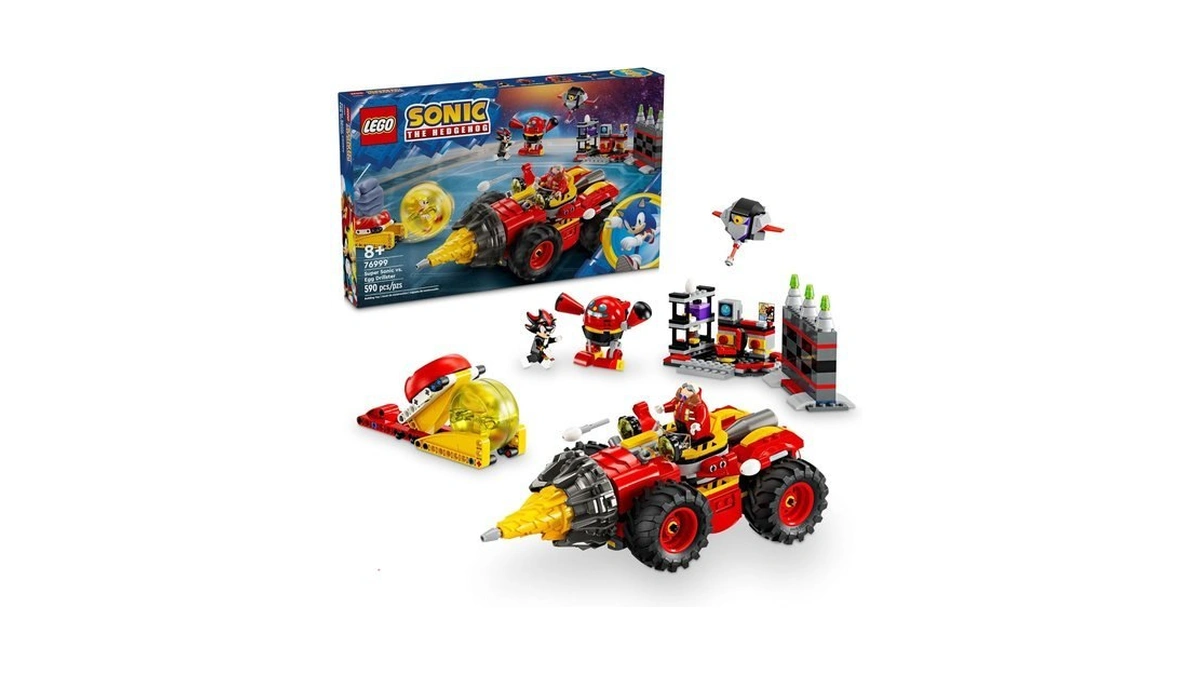 Lego Sonic The Hedgehog: Super Sonic Vs. Egg Drillster Gaming