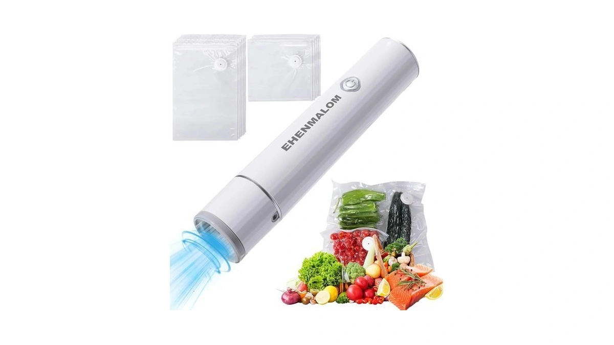 Handheld Vacuum Sealer For Food Preservation And Preservation,convenient And Rechargeable,