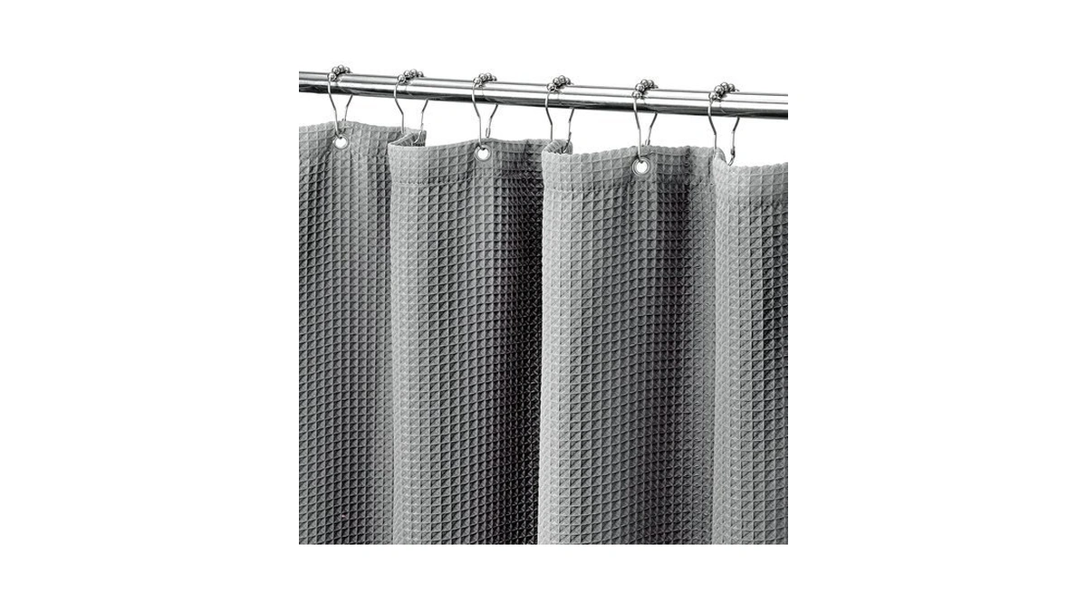 Miss Selectex Extra Wide Fabric Shower Curtain 108 X 72