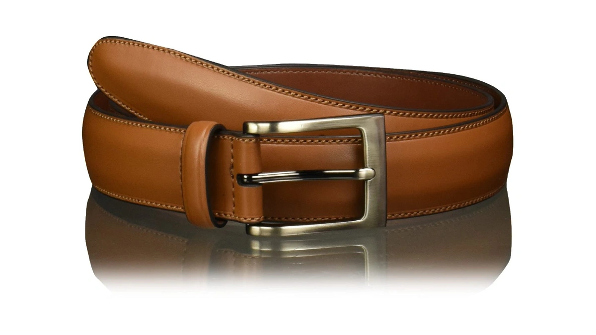 Perry Ellis Men Portfolio Timothy Leather Bel...