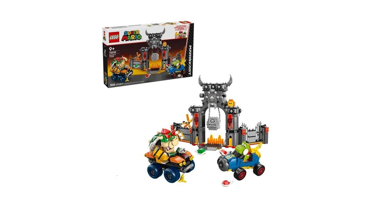 Lego Super Mario: Mario Kart – Bowser’s Castle Building Toy