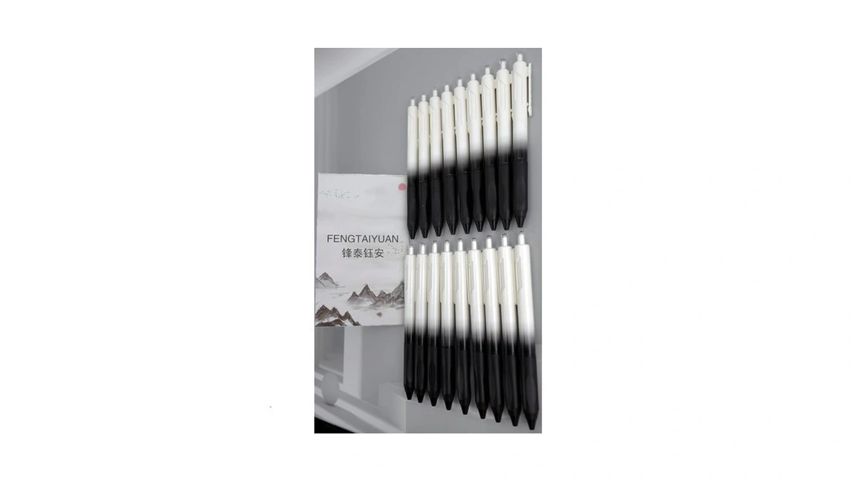 Fengtaiyuan Retractable Gel Pens, 0.5mm St Precision Tip Quick Dry