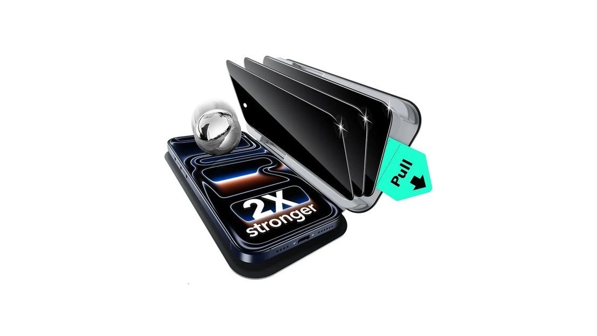 Esr 3 Pack For Iphone 17 Pro Privacy Screen Protector,