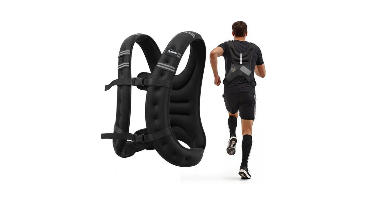 Troispot Weighted Vest, 20lb Weight Vest