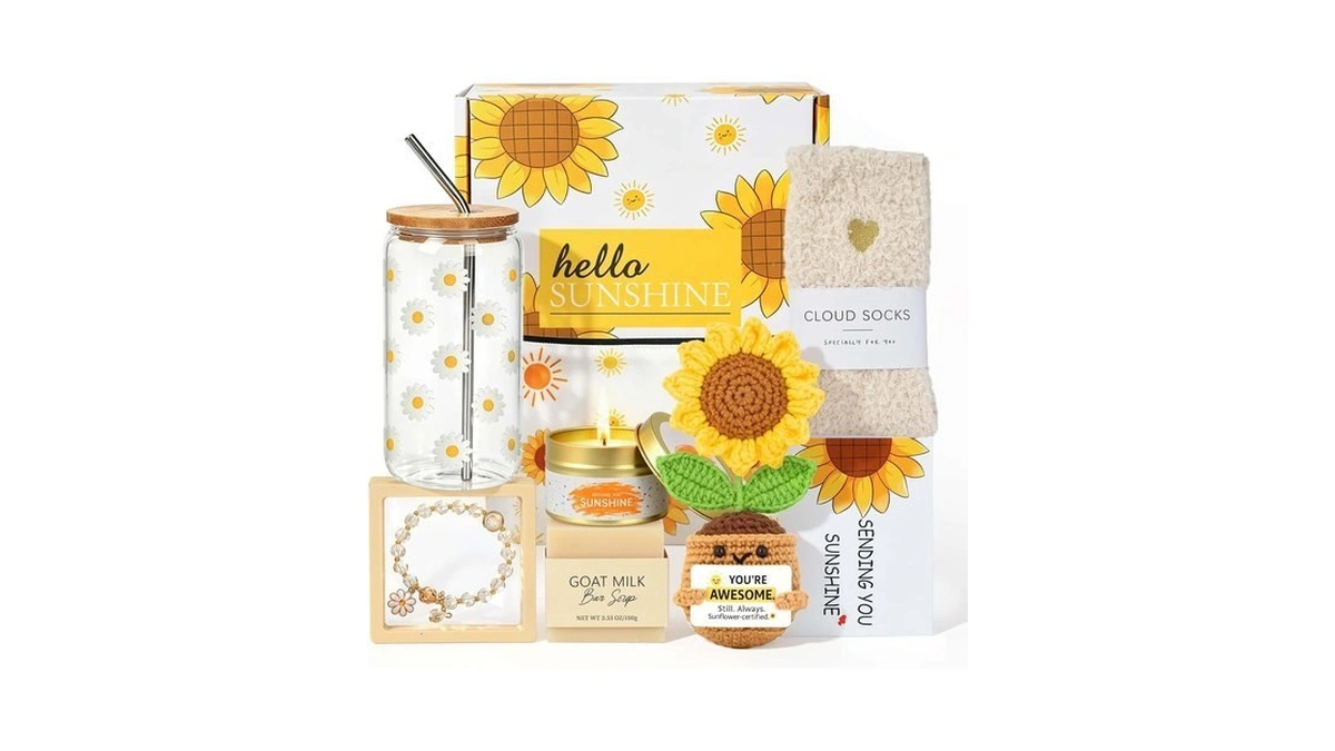 Sunshine Gifts For Teen Girls, Get Well Soon Care Package