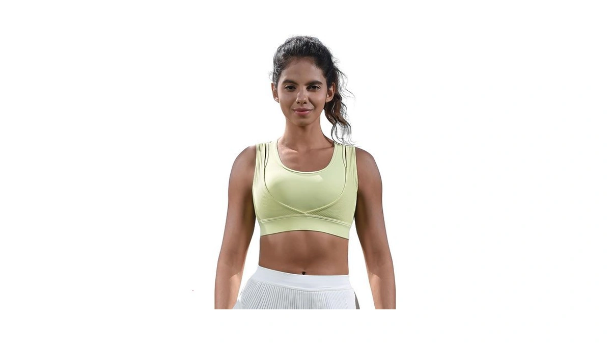 Cordaw Racerback Sports Bras For Women High S...