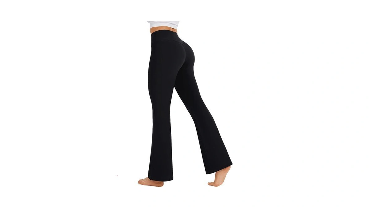Dlooda Flare Leggings For Women High Waisted Yoga Pants No