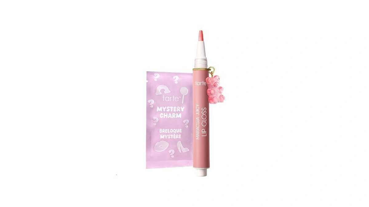 Tarte Maracuja Juicy Lip Gloss – Peptide-infused Hydrating Glossy Balm,