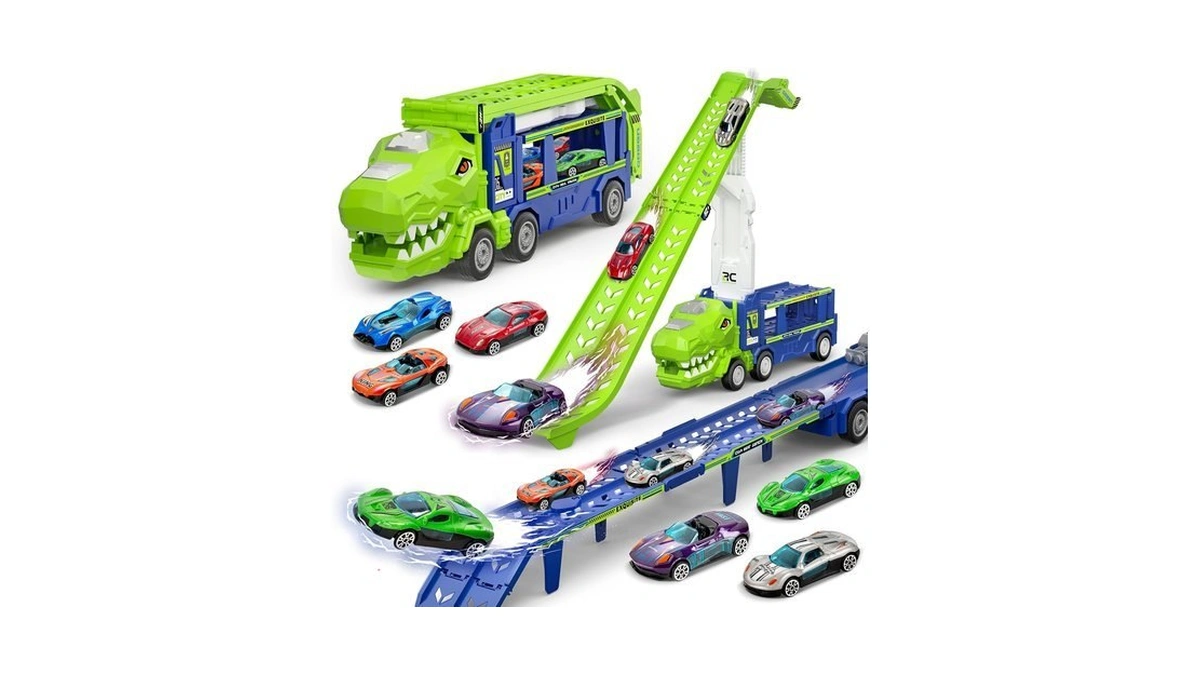 Baingesk Dinosaur Truck Car Toys For 3, 4, 5, 6