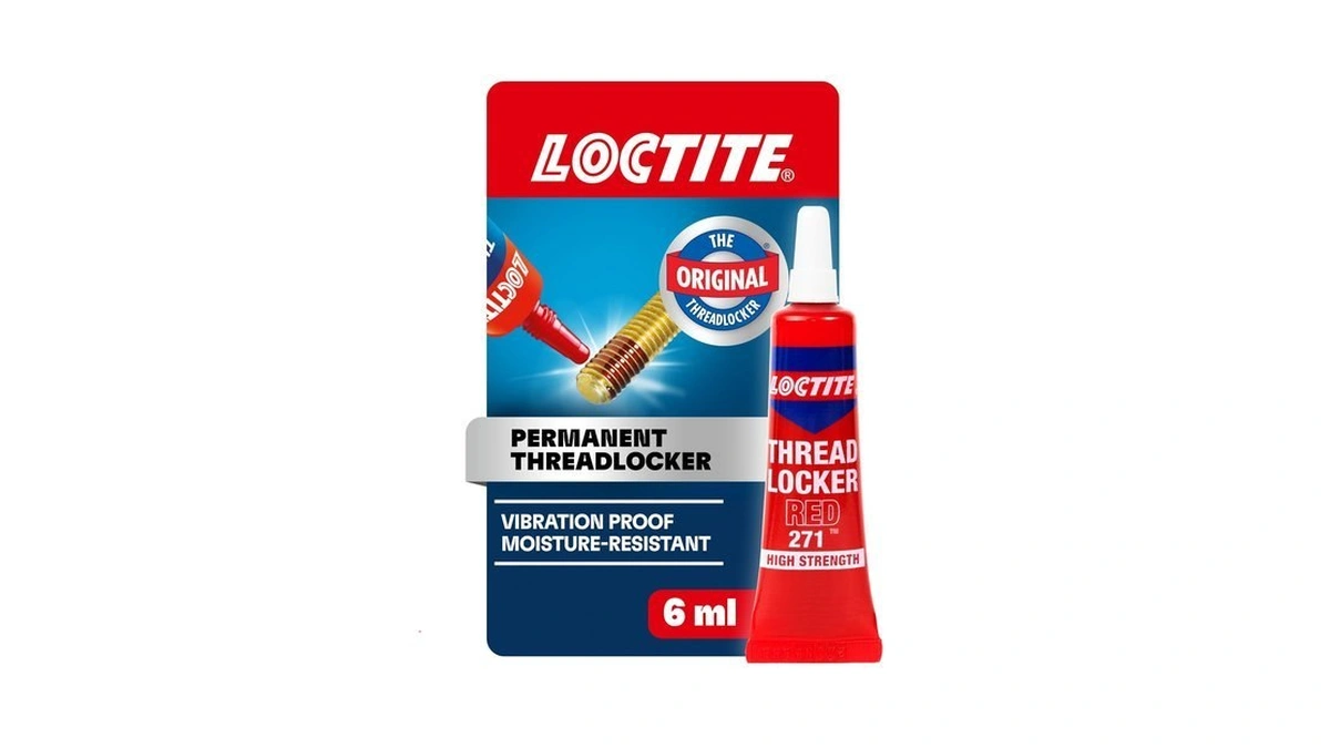 Loctite Threadlocker Red 271 - Permanent Thread Lock Glue For