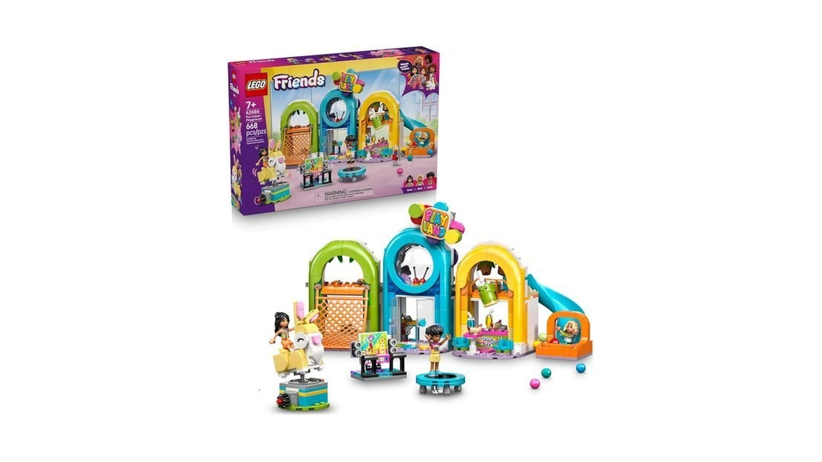 Amazon : Lego Friends Fun Indoor Playground Build