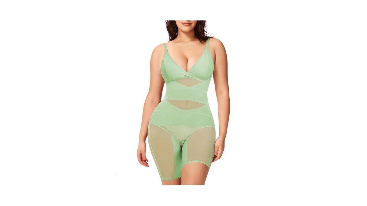 Kumayes Shapewear Bodysuit For Women - Tummy Control Butt Lifter