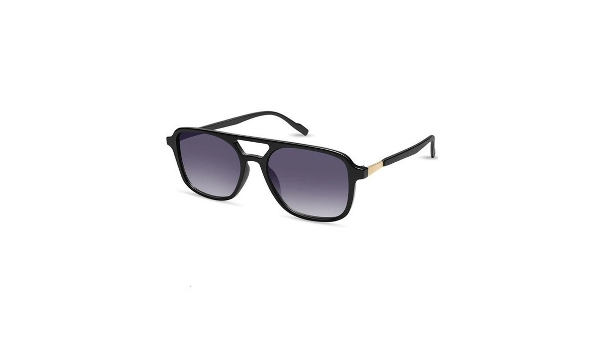 Bio-th Polarized Aviator Sunglasses Womens And Mens, Trendy Retro Square
