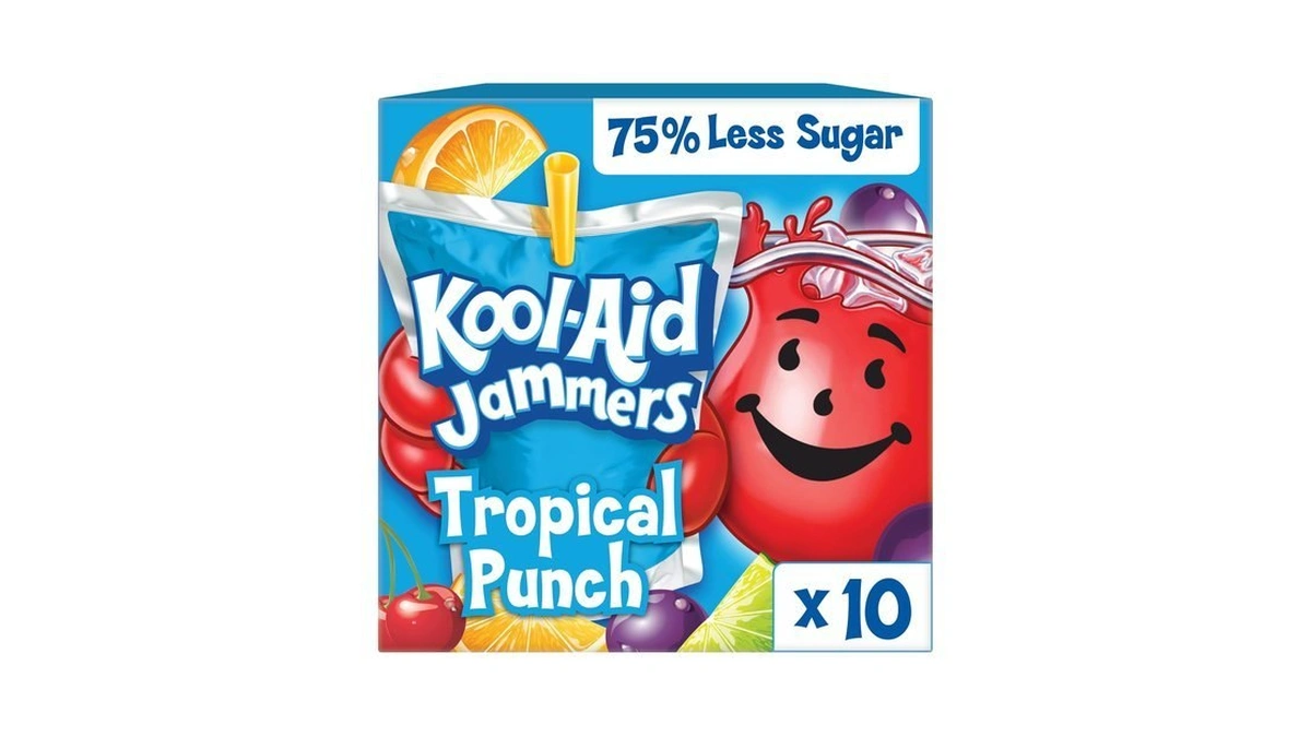 Kool-aid Drink, 10 Ct Box Tropical Punch Flavored, 6 Fl