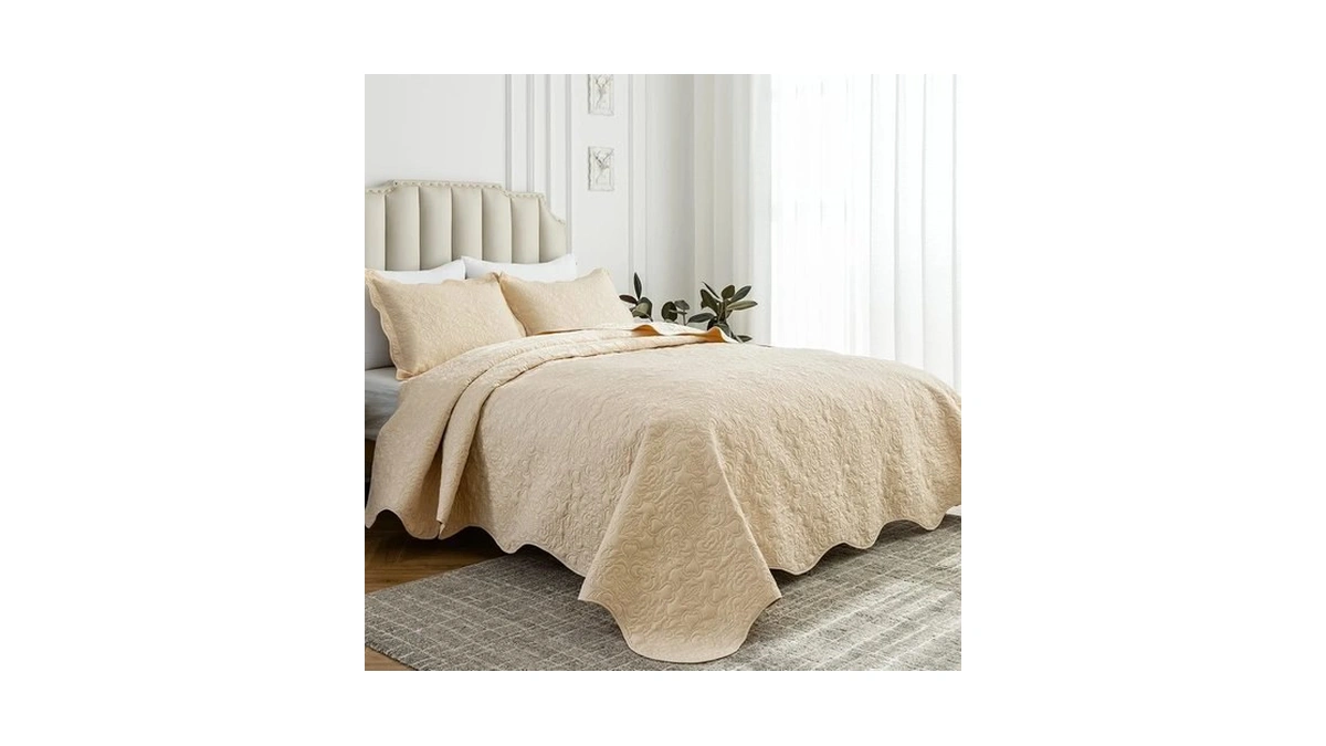 Auemtyn Twin/twin Xl Size Quilt Set 2 Pieces, Soft Lightweight