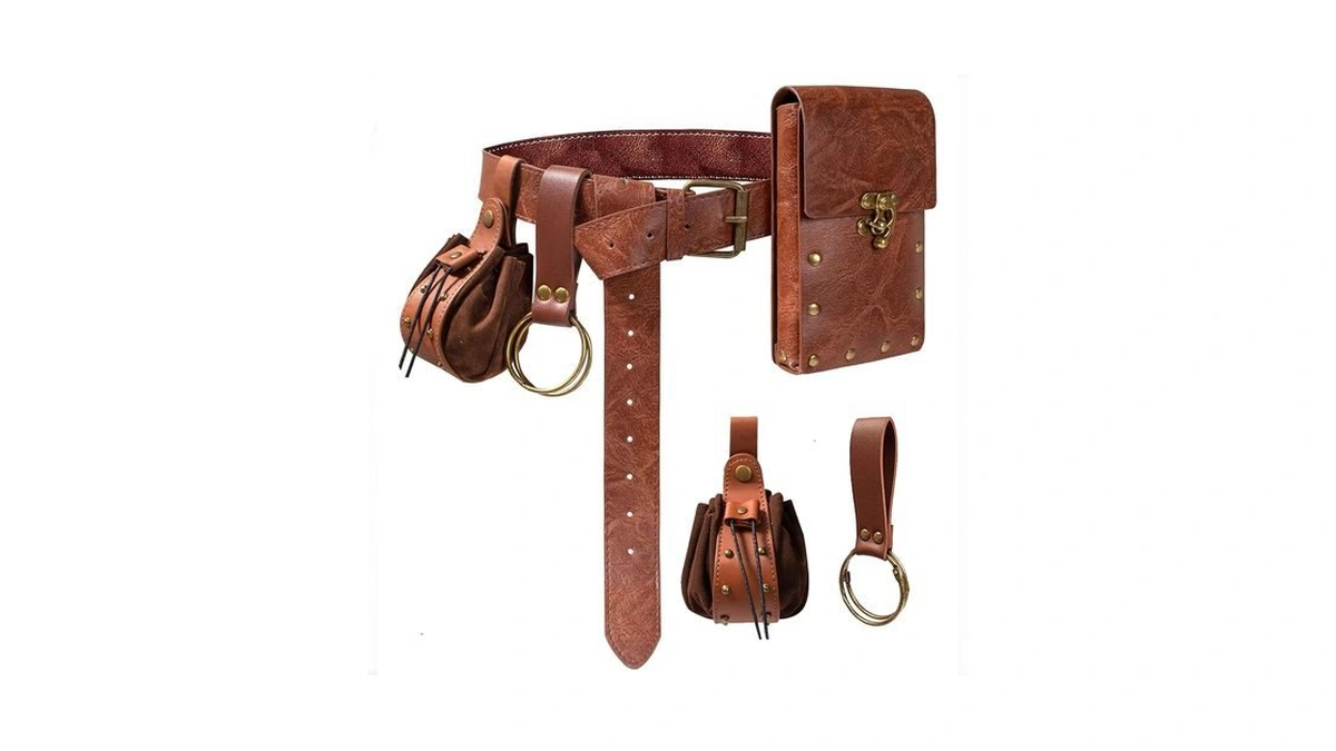 Belt Pouch Waist Bag Fanny Pack Steampunk Phone Holder Casual
