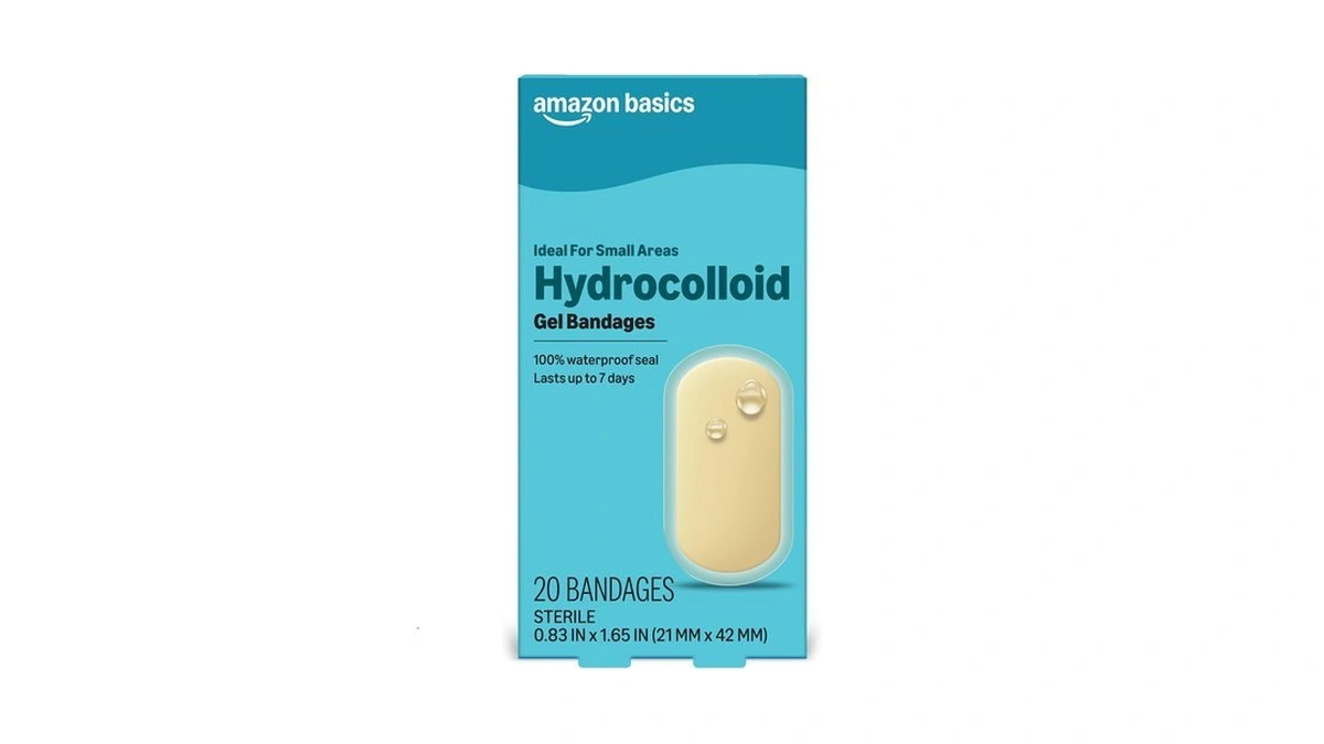 Amazon : Amazon Basics Hydrocolloid Gel Bandages,
