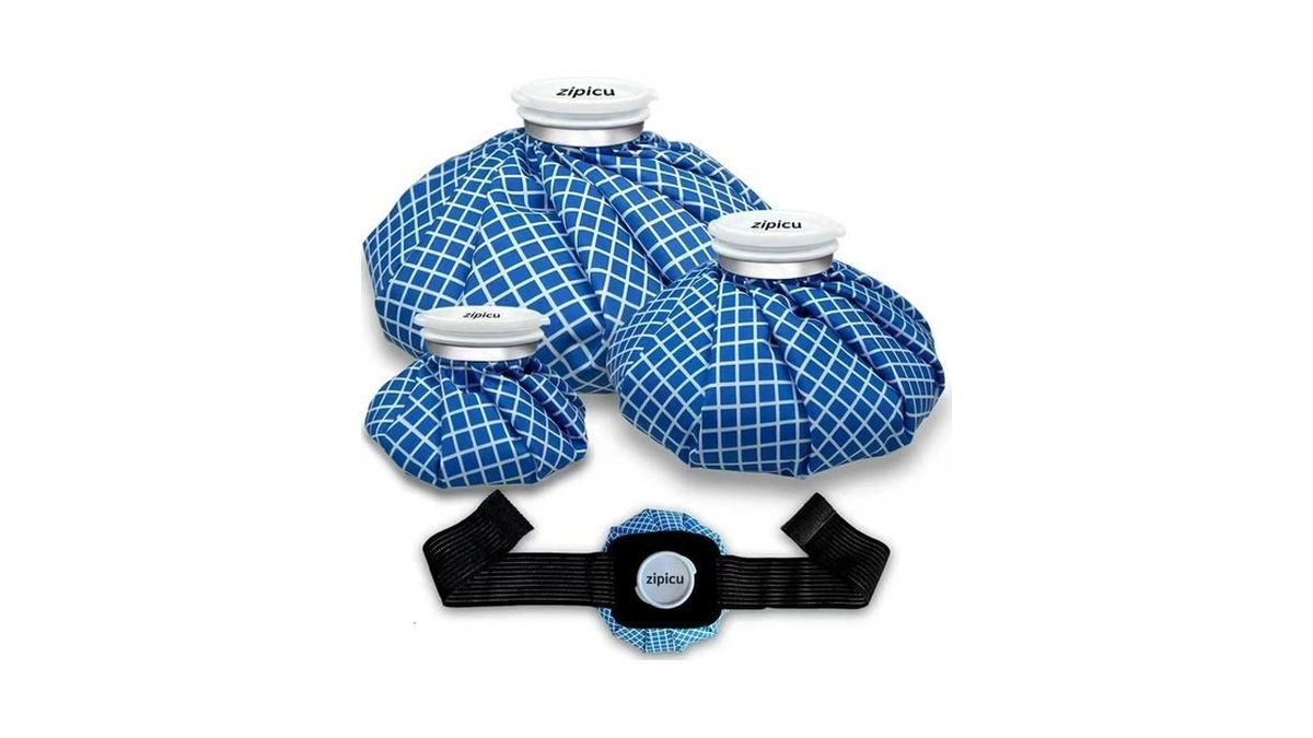 Ice Bags For Injuries, Classic No-leak Elastic Breathable Ice Pack,