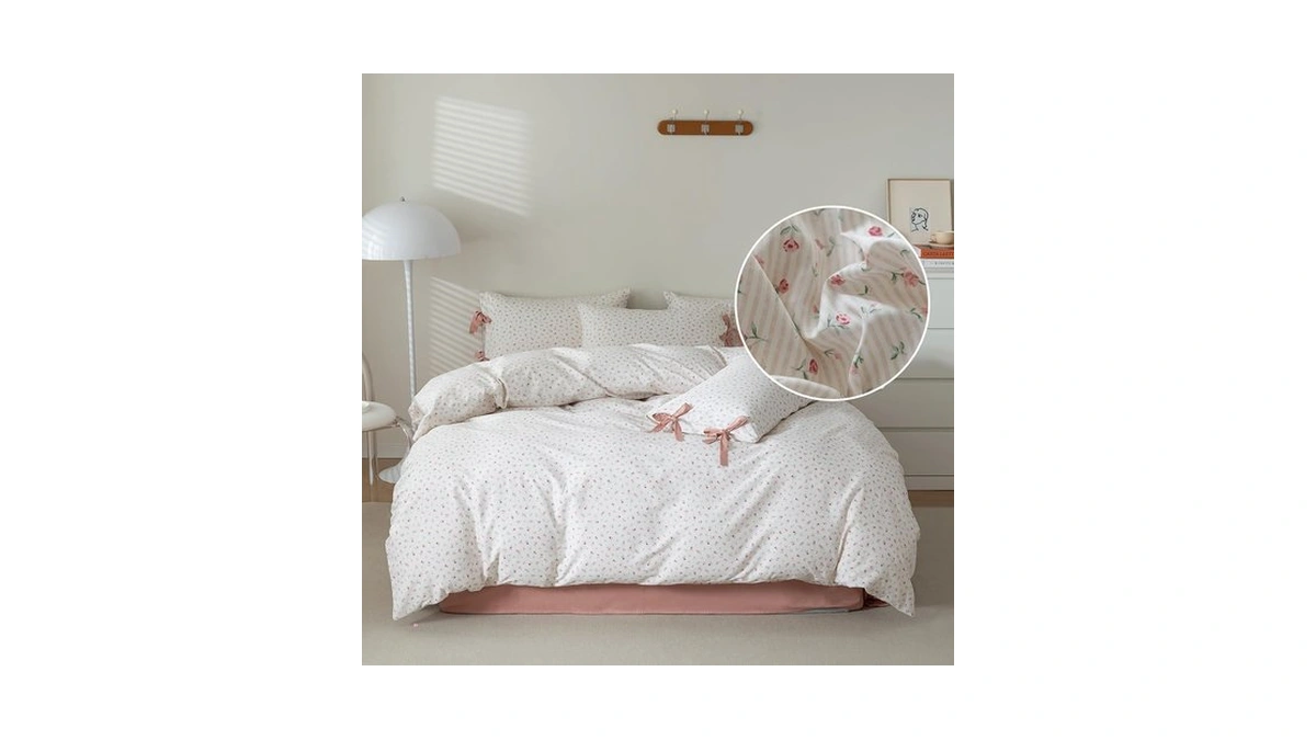 Lifetb Boho Farmhouse Comforter Set Twin Xl Botanical Floral Bedding