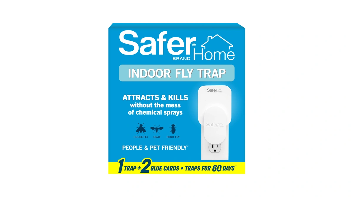 Amazon : Safer Home Flying Insect Trap, Plug-in F