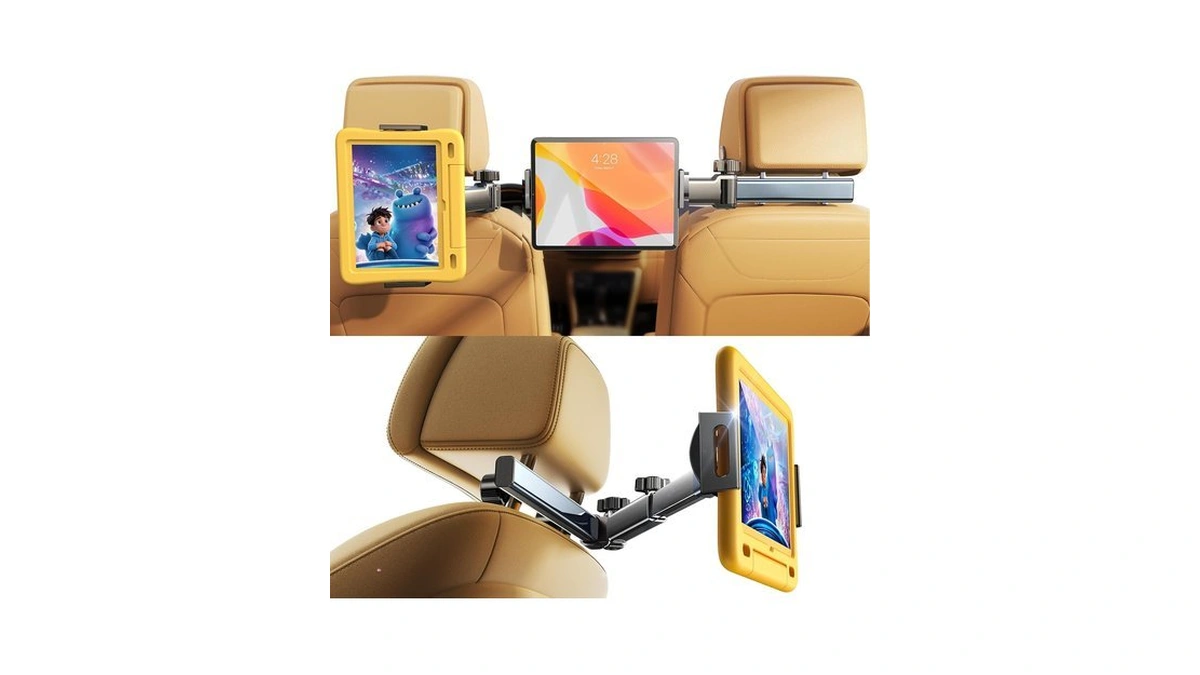 Lisen Ipad Holder For Car Tablet Mount, Road Trip Essentials