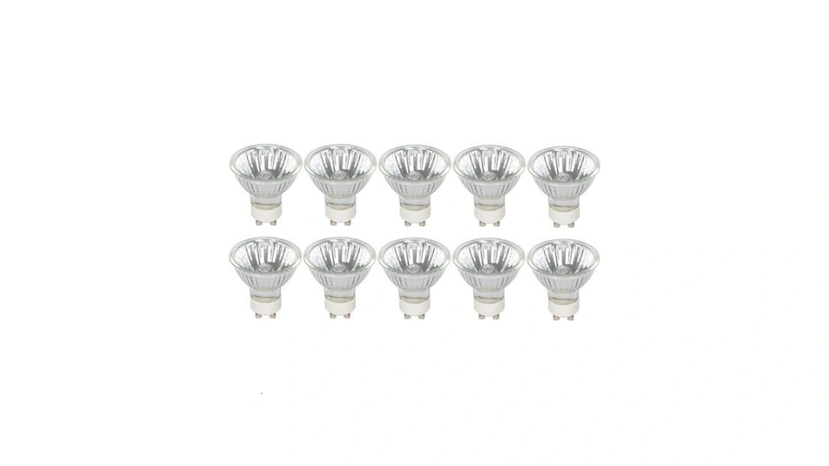 Simba Lighting Halogen Gu10 35w Spotlight 120v Mr16, Glass Cover,